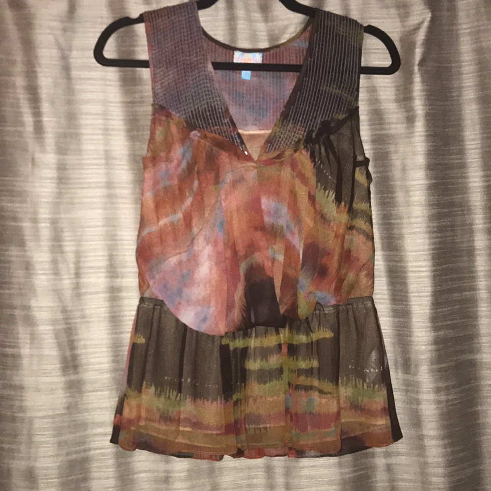 Plenty by Tracy Reese Top with Sequin Detail